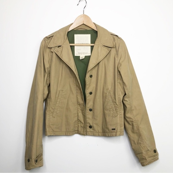 DENIM & Supply Ralph Lauren tan zip and button front jacket - Picture 1 of 11